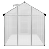 Serre de Jardin en Polycarbonate Grise - 180 x 180 cm