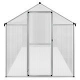 Serre de Jardin en Polycarbonate Grise - 186 x 320 cm