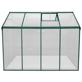 Serre de Jardin en Polycarbonate Verte - 180 x 240 cm