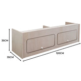 Armoire de Rangement MDF pour Camping-Car  – 120cm x 35cm x 35cm