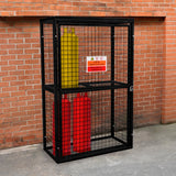 Cage Métallique Bouteilles de Gaz - 57 x 116 x 184cm