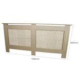 Cache Radiateur en MDF Naturel de 172cm de Large