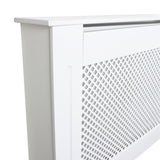 Cache Radiateur en MDF Blanc de 111,5cm de large