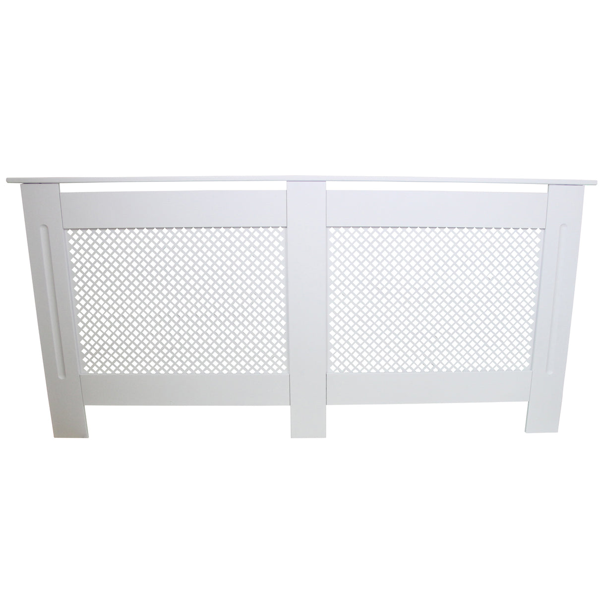 Cache Radiateur en MDF Blanc de 172cm de large