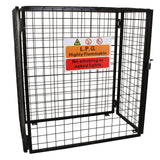 Cage Métallique de 118cm de large pour Bouteilles de Gaz