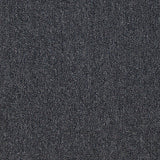 Dalle de Moquette Couleur Charbon Noir, 20 Dalles de 50cm x 50cm (5m²)