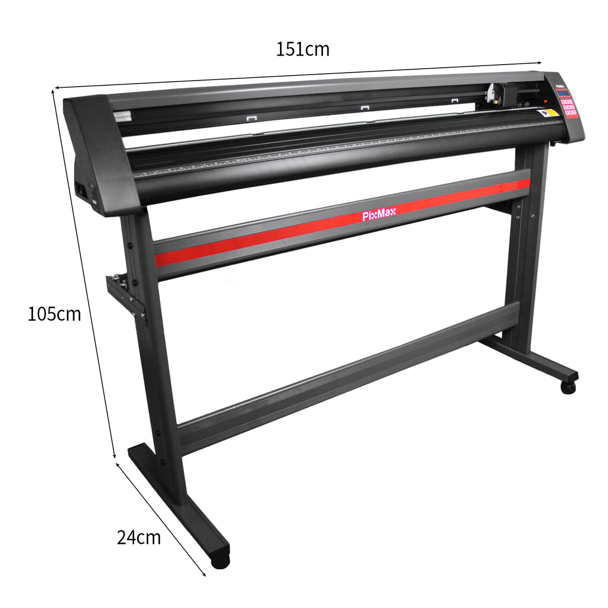 Plotter de Découpe Vinyle PixMax de 151cm avec Logiciel FlexiStarter