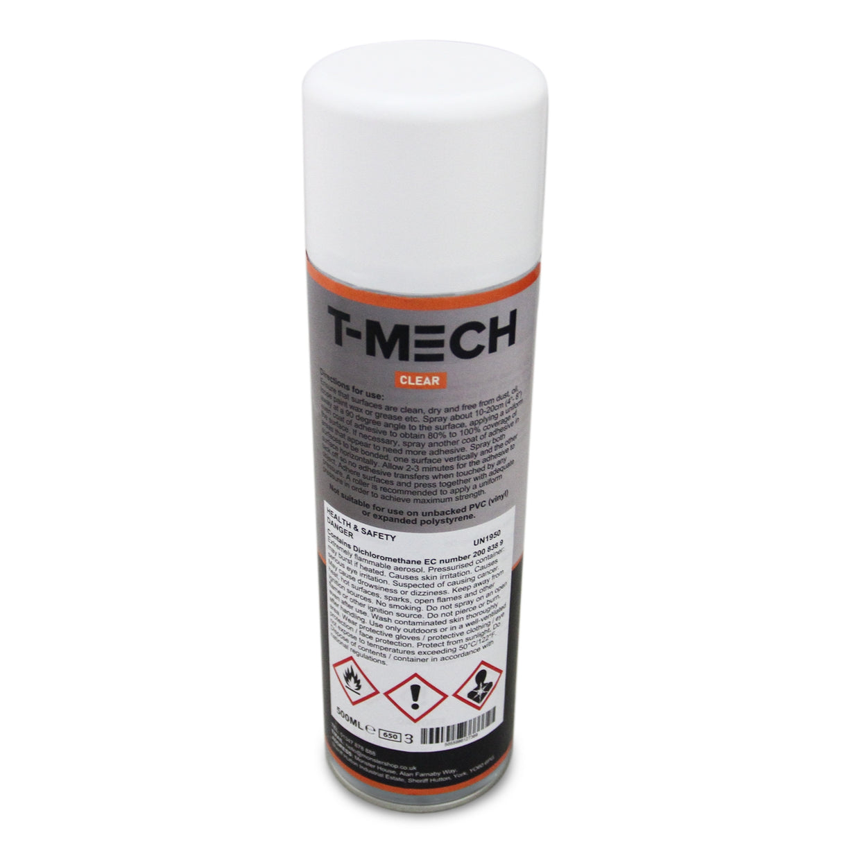 T-Mech 12 x 500ml Spray Adhésif Colle