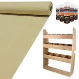 11m² Doublure Intérieure Feutre Beige & Rangement MDF pour Ford Transit Custom SWB