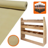 11m² Doublure Intérieure Feutre Beige & Rangement MDF pour VW Caddy Maxi