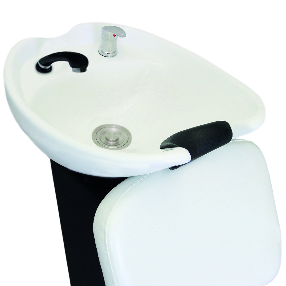 Fauteuil Salon de Coiffure avec Lavabo Blanc