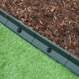 Bordures de Pelouse Flexibles 1.2m Vert x 20