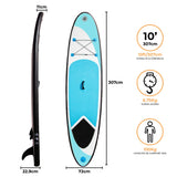 Planche de SUP Gonflable Bleue 3m