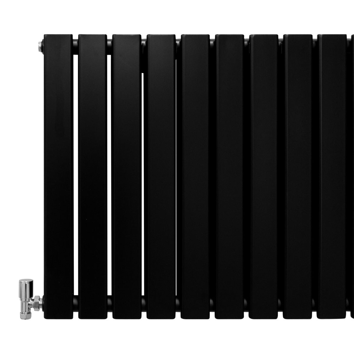 Radiateur Plat Noir Mat 60 cm x 91 cm