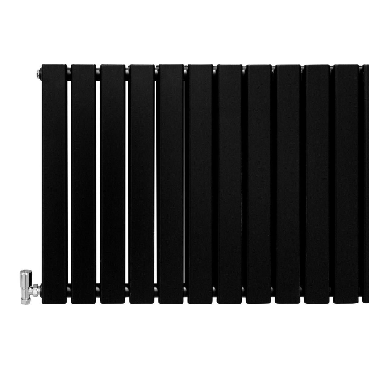 Radiateur Plat Noir Mat 60 cm x 119 cm