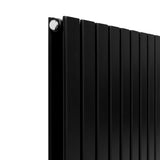 Radiateur Plat Noir Mat 60 cm x 140 cm