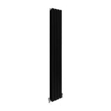 Radiateur Plat Noir Mat 160 cm x 28 cm