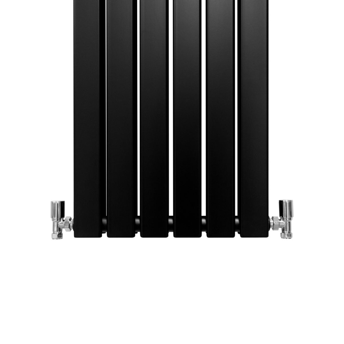 Radiateur Plat Noir Mat 160 cm x 42 cm