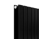 Radiateur Plat Noir Mat 160 cm x 42 cm