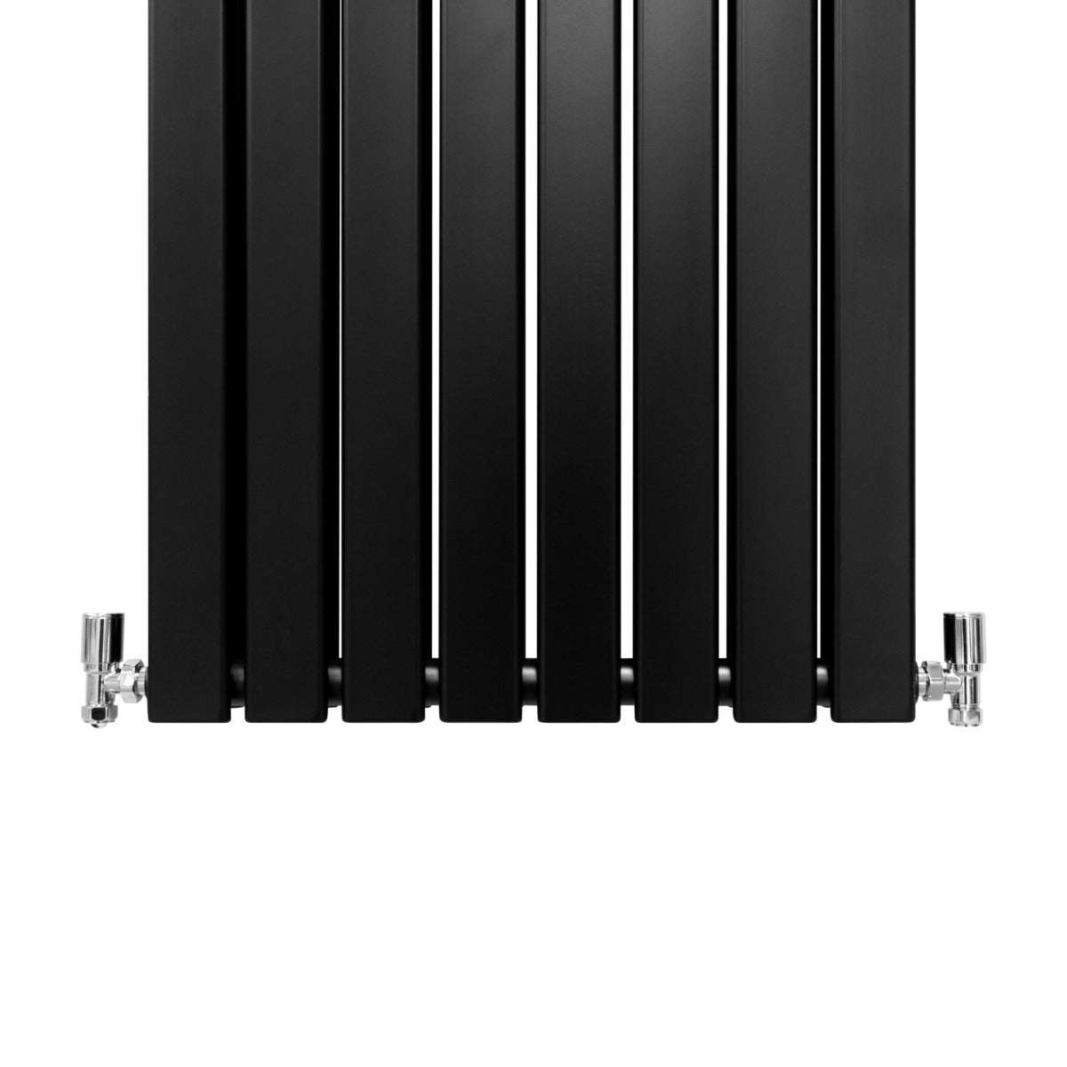 Radiateur Plat Noir Mat 160 cm x 56 cm