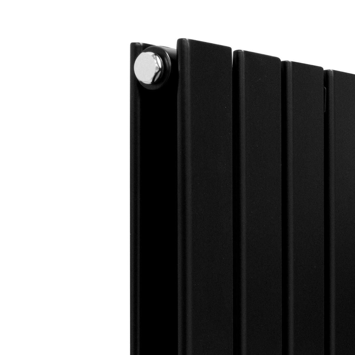 Radiateur Plat Noir Mat 180 cm x 28 cm