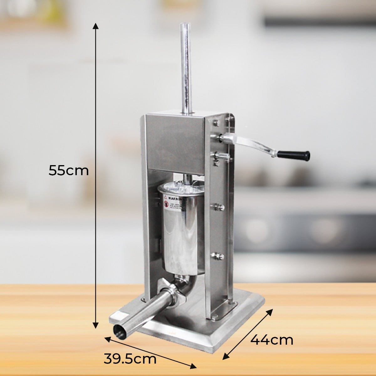 Kukoo Poussoir 3L & Machine à Clipper pour Saucisses