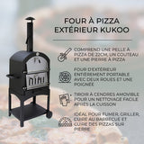 KuKoo Four à Pizza d'Extérieur avec Pelle