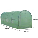 Serre Polytunnel 19mm 5m x 2m