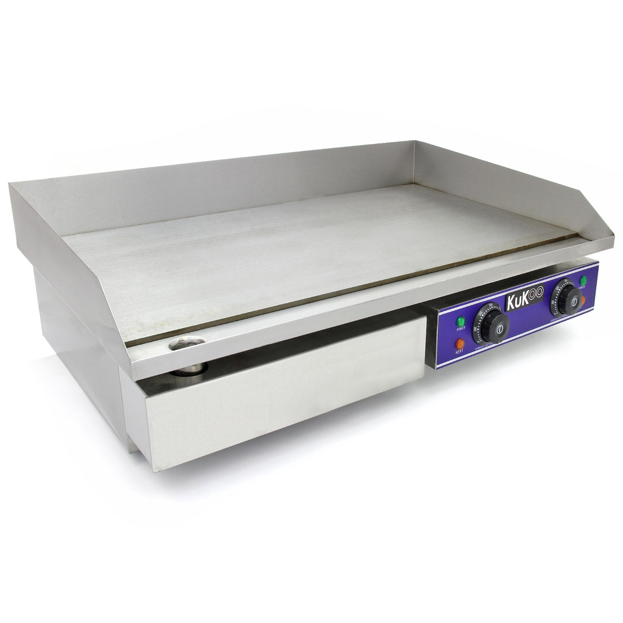 KuKoo Plaque de Cuisson Professionnelle Inox de 70cm