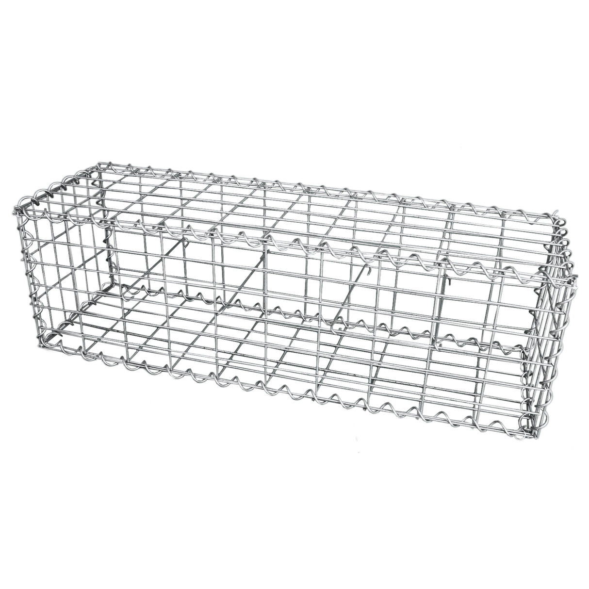 Lot de 3 Paniers de Gabions 100cm x 30cm x 30cm