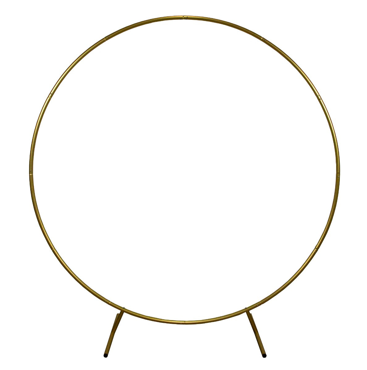 Décoration de Mariage - Combo Arche Circulaire Dorée & 1 Saule Pleureur Lumineux 180cm Blanc Chaud