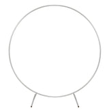 Décoration de Mariage - Combo Arche Circulaire Blanche & 1 Saule Pleureur Lumineux 240 cm Blanc chaud