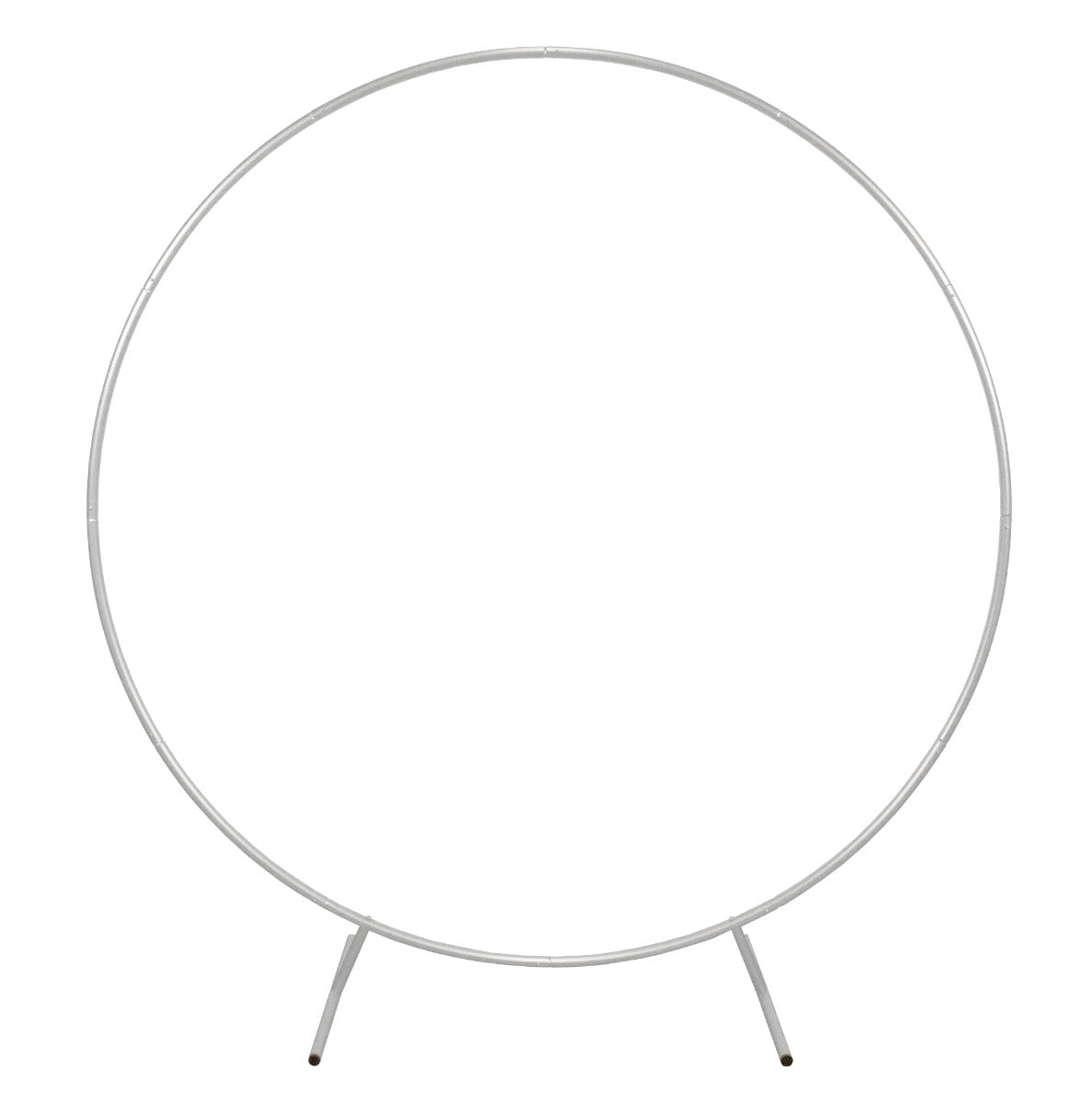 Décoration de Mariage - Combo Arche Circulaire Blanche & 1 Saule Pleureur Lumineux 180 cm Blanc froid