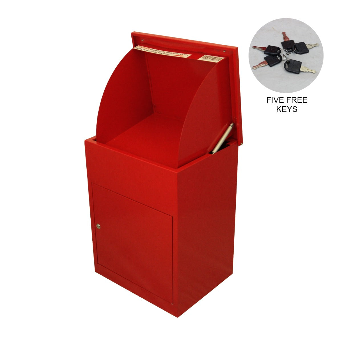 Boîte à Parcels Rouge